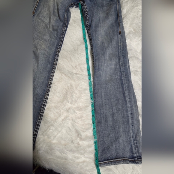 Cowgirl Tuff Light Blue Straight Leg Jeans - Picture 7 of 8